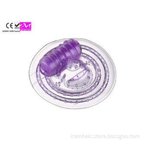 ABS TPR Purple Adult Female Masturbation Single Speed Vibra